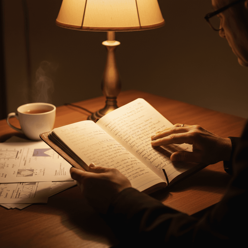 Open Bible on a wooden table